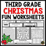 3rd Grade Christmas Packet Fun Early Finishers Puzzles Wor