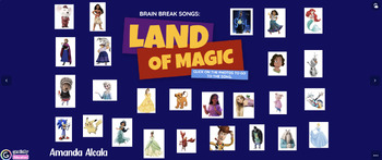 Preview of Brain Breaks - Disney Songs