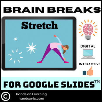 Preview of Brain Breaks Freebie for Google Slides