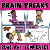 Brain Breaks Movement Activities and Fine Motor Template C