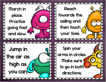 Prehistoric Brain Break Action Cards (Teacher-Made) - Twinkl