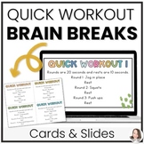 Brain Breaks Printable Cards & Slides | Google Slides Brai
