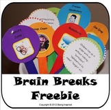 Brain Breaks - Printable games and activities for 5 minute