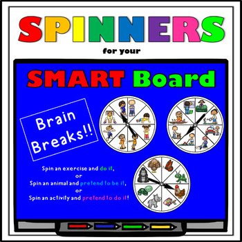 Preview of Brain Breaks SMARTBoard Lesson