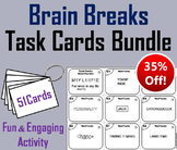 Brain Breaks Task Cards Activity Bundle: Logic Puzzles, Ri
