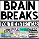 Brain Breaks for an Entire Year Bundle