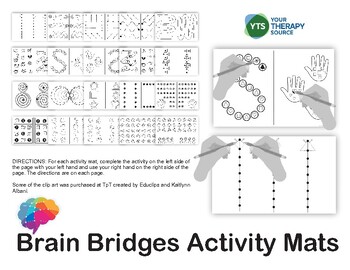 Preview of Brain Bridges Bilateral Coordination Occupational Therapy Physical Therapy