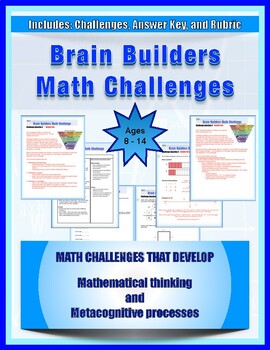 Preview of Brain Builders Math Challenges