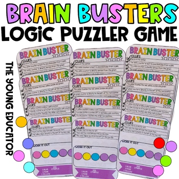 Preview of Brain Buster Differentiated Logic Game