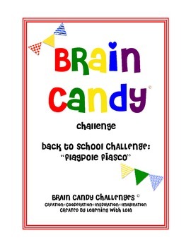 Preview of Brain Candy Back-to-School Challenge {FREE}