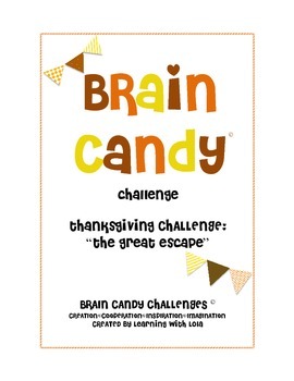 Preview of Brain Candy Thanksgiving Challenge