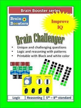 Preview of Brain Challenger for Kids from Brain booster series ( 5th to 7th standard kids)