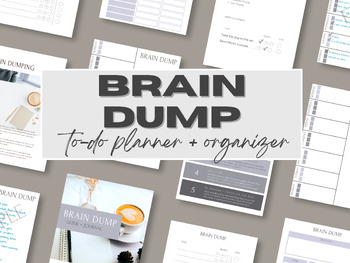 Preview of Brain Dump, Mental Clarity PDF