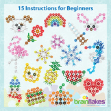 Brain Flakes® 15 in 1 Building Instructions For Beginners