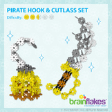 Brain Flakes® Printable Step-By-Step Pirate Hook and Cutla