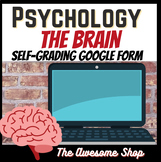 Brain Functions Self-grading Google Form for Psychology Class