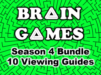 Preview of Brain Games - Season 4 Bundle - 10 Viewing Guides - 2014