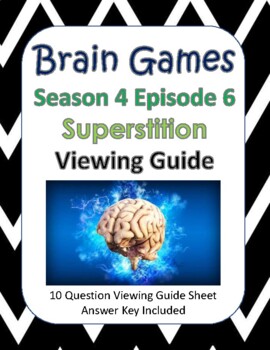Preview of Brain Games Season 4 Episode 6 Superstition Guide  GOOGLE COPY INCLUDED