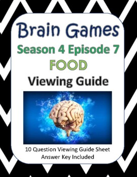 Preview of Brain Games Season 4 Episode 7 Food Viewing Guide GOOGLE COPY INCLUDED