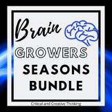 Brain Growers: Seasons BUNDLE (No Prep Creative and Critic