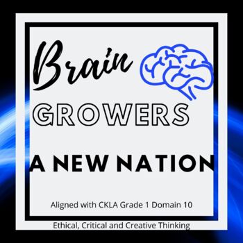 Preview of Brain Growers A New Nation: Aligned to CKLA Grade 1 Domain 10 (No-Prep!)
