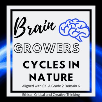 Preview of Brain Growers Cycles in Nature: Aligned with CKLA Grade 2 Domain 6