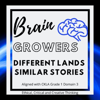 Preview of Brain Growers Different Lands Similar Stories: CKLA Grade 1 Domain 3 (no-prep)