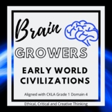 Brain Growers Early World Civilizations: Aligned CKLA Grad