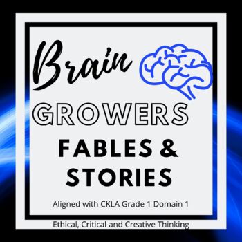 Preview of Brain Growers- Fables and Stories: Critical Thinking for CKLA Grade 1 Domain 1