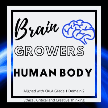 Preview of Brain Growers- Human Body: Critical Thinking aligned to CKLA Grade 1 Domain 2