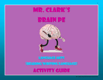 Preview of Brain PE Language Arts Activity Guide