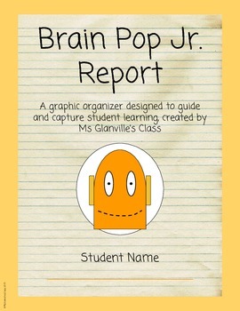 Preview of Brain Pop Jr. Video Report