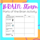 Brain Storm - Parts of the Brain