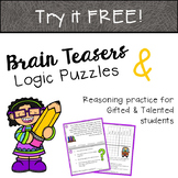 Brain Teasers & Logic Puzzles TRY FOR FREE