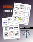 Brain Teasers Rebus Puzzles Games (Easy)