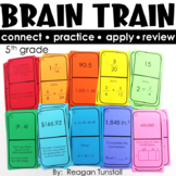Brain Train Math Dominoes Fifth Grade