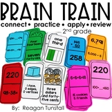 Brain Train Math Dominoes Second Grade