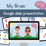 Brain google slide presentation - where is my brain & what
