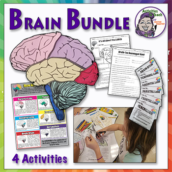 Preview of Human Brain: Brain-iac Fun Learning BUNDLE - Save 25%