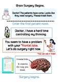 Brain surgery activity worksheet/ hospital roleplay/about 