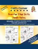 BrainPop: Map Skills Doodle Notes