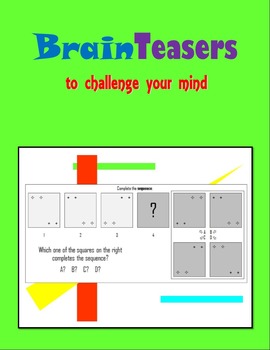 Preview of BrainTeasers to challenge your mind - Patterns