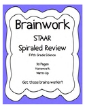 Science STAAR SPIRALED REVIEW fifth grade - 26 ASSIGNMENTS