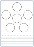 Brainstorm Bubble Map with Sentence (5 Bubbles)