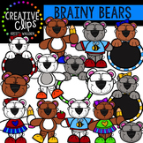Brainy Bears {Creative Clips Digital Clipart}