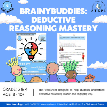 Preview of BrainyBuddies: Deductive Reasoning Mastery