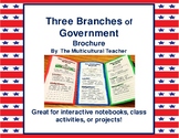 Branches of Government Brochure for Interactive Notebooks,