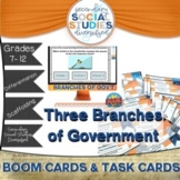 Branches of Government Bundle Differentiated BOOM Cards, T