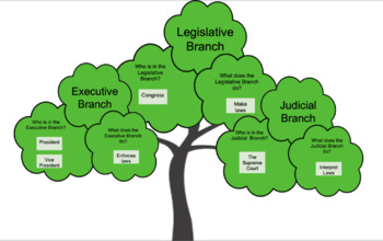 Preview of Branches of Government Digital Sorting 