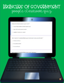 Branches of Government Google Classroom Quiz